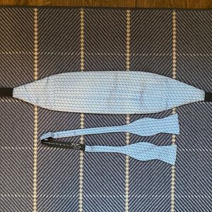 Vineyard Vines Blue Sailboat Cummerbund Set